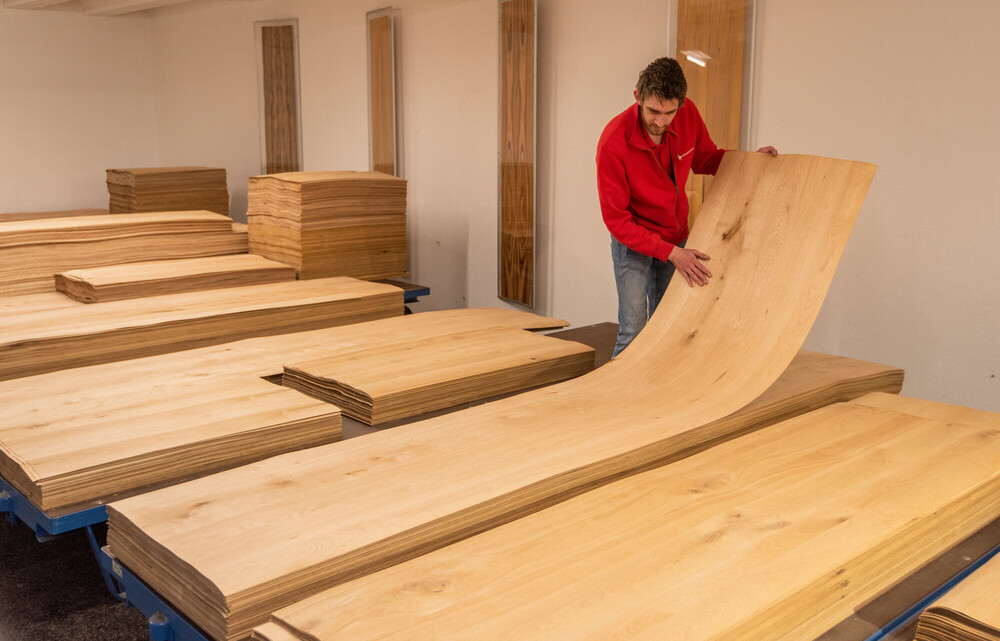 Furnierdeck