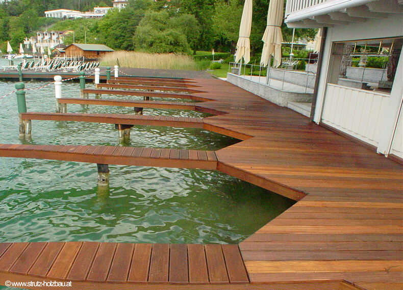 P&ouml;rtschach - Bangkirai jetty