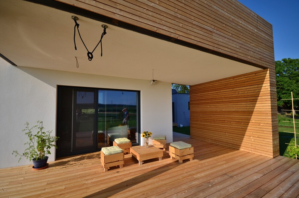 Terrasse L&auml;rche