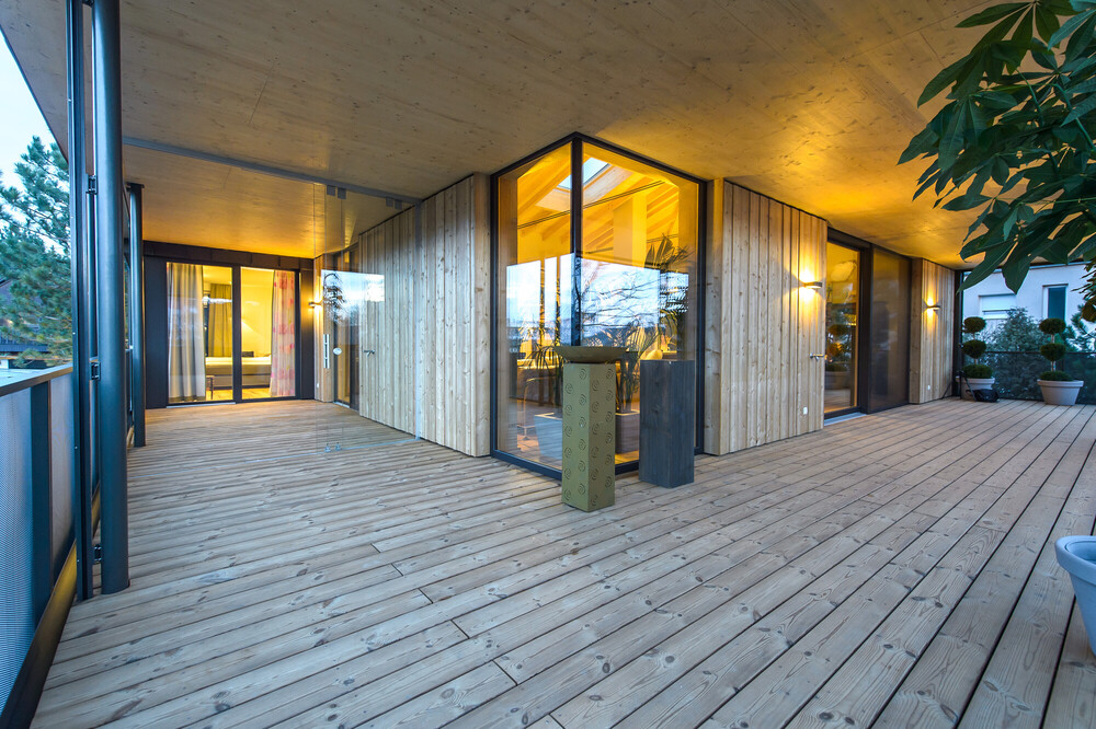 Holzterrasse