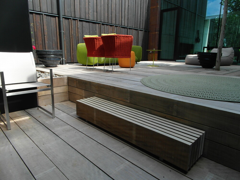 Terrasse aus Accoya