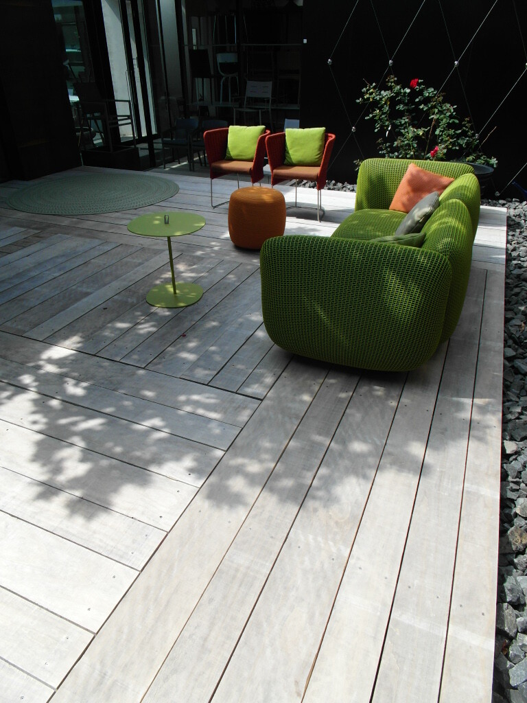 Terrasse aus Accoya