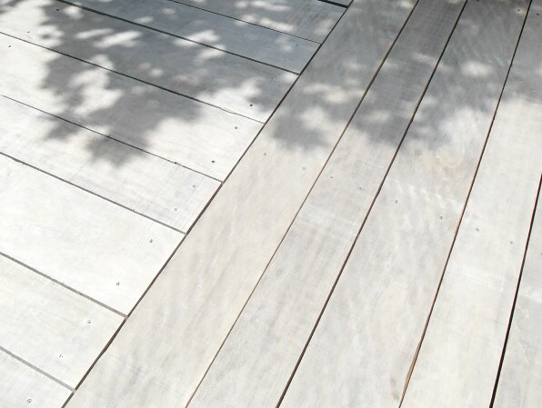 Terrasse aus Accoya