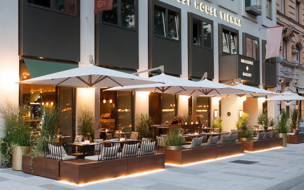 The Guesthouse Vienna, Accoya Platten