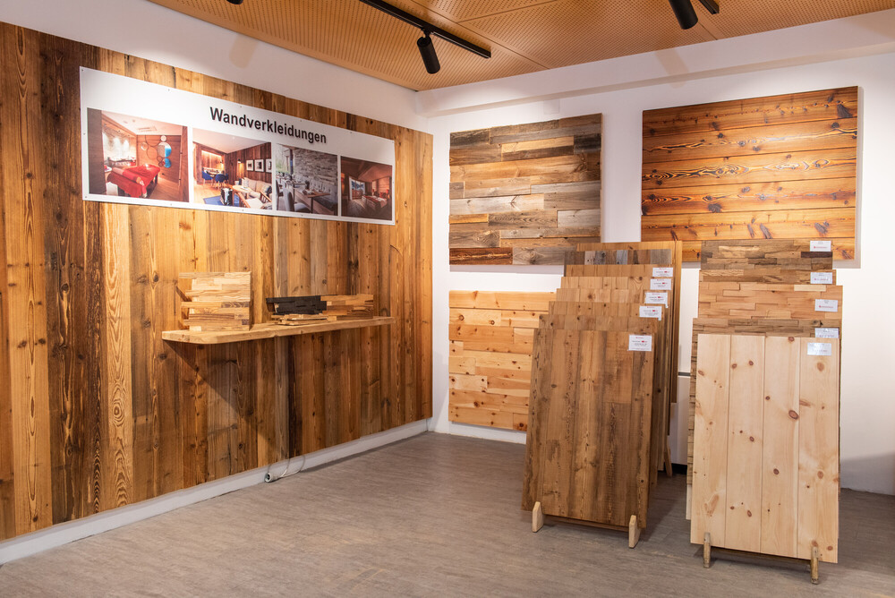 Ausstellungsraum Wandverkleidung